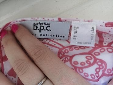 pull and bear farmerke: Tunika BPC 42 NOVA! Sada 799din
RAMENA 45
GRUDI 62
LEDJA 77
POLIESTER — 4