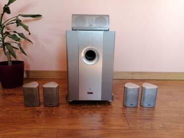 i pad: Heco Vogue 5.1A Subwoofer: Snaga: 60/120 W RMS Frekventni odziv — 1
