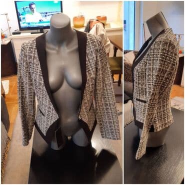 Men's Footwear: Elegantni ženski blejzer TIB Stil, model 0286. - Veličina: 40 - — 6