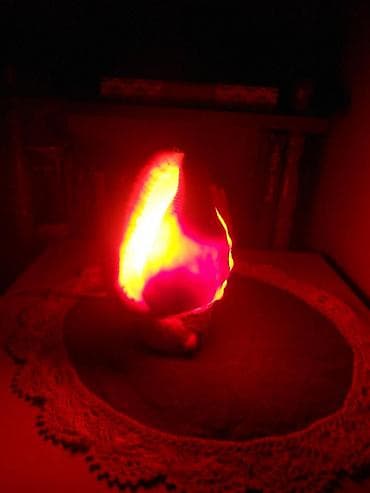 Stara školjka-lampa. Ispravna, očuvana! Šaljemo Beksom