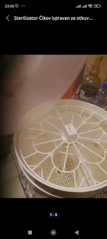 bele helanke za devojcice: Sterilizator ČIKOV za otkuvavanje bebinih flašica Radi. Ispravan — 7