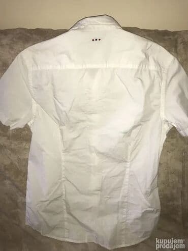 Venčanice i aksesoari: Original NAPAPIJRI kosulja M PRAKTICNO NOVA 100% cotton Ramena 46cm — 5