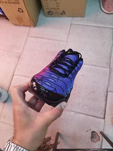 tn plave: Nike air max tn patike plavo ljubičaste A klasa NOVO Novo Brojevi 41 — 3