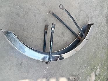 plastike za peda skutere: Zadnji hromirani bl - Materijal: čelik, hromirana spoljašnja strana - — 4
