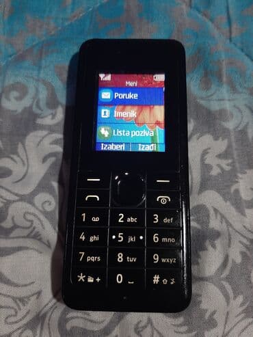 mali zamrzivaci polovni: Nokia 106, bоја - Crna — 3