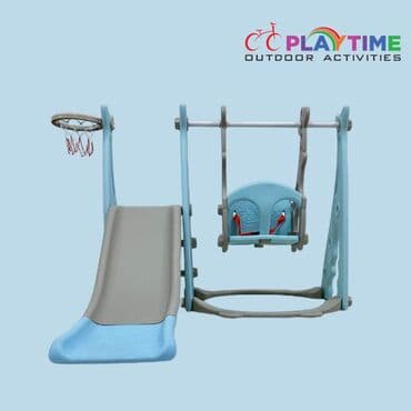 tobogan na naduvavanje iznajmljivanje: Tobogan sa ljuljaškom 3u1 Dobrodošli u svet zabave i avanture u — 1