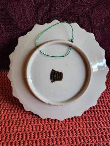 drveni tanjiri: Tanjir nov za na zid vintaz japanski porcelan. Tanjir za zid park — 7