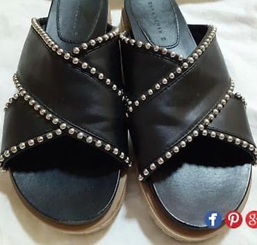 Kozne Zara papuce 41