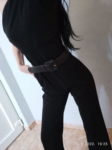zara kompleti sako i pantalone: Zara, S (EU 36), Jednobojni, bоја - Crna — 5