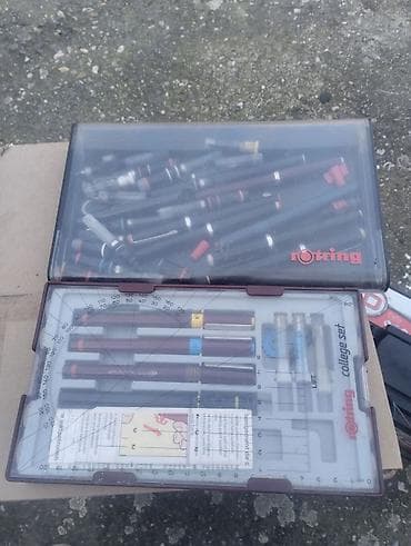 uradi sam cepac za drva: Rotring tehnički setovi za crtanje – kolekcija - Rotring College Set — 4