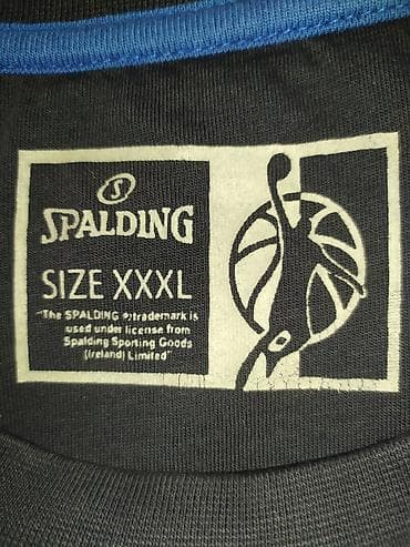 polovne ploce: Original "SPALDING" Italia Plavi Košarkaški Dres - XXXL Original — 2