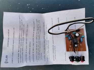 navlaka za auto sediste: Elektronski Voltmetar za 14V ELAN. Novo. Lampicama pokazuje kakvo je — 2