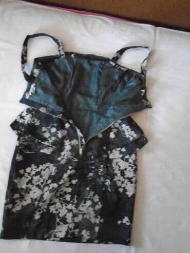 c a haljine 2022: H&M M (EU 38), color - Black, Cocktail, With the straps — 5