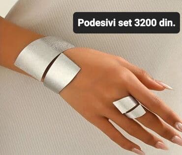 Setovi nakita: Set: Narukvica, Materijal: Srebro
