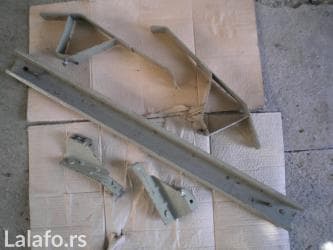 gume za auto prikolice: Potpuno nov branik za peglicu. Šina sa nosačima bez plastične obloge — 4