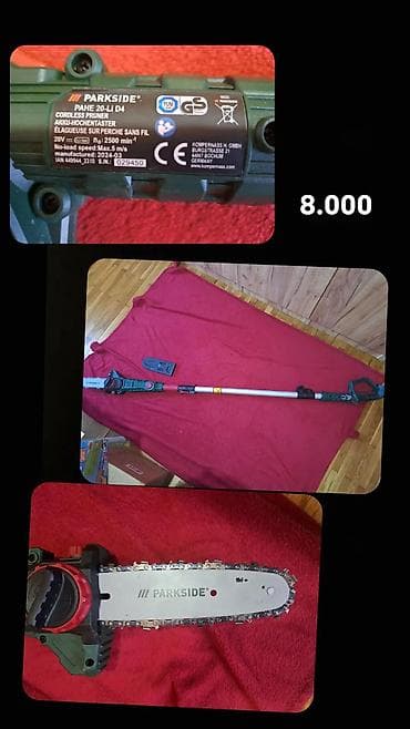 ranac za alat: Parkside PAHE 20-Li D4 – akumulatorska teleskopska testera/rezac — 1