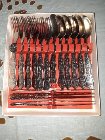 set keramickih nozeva: Rare!!! Vintage! Japanski escajg, star oko 50 godina, od alpake — 2