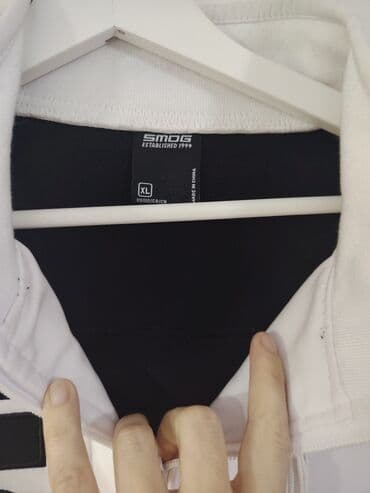 pantalone crne muske: Muška sportska jakna/duks na rajsferšlus SMOG (Established 1999) — 2