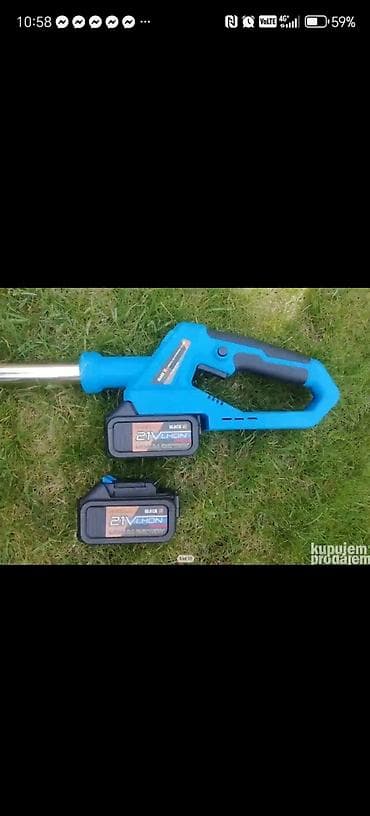drvene stolice forma ideale: Akumulatorski trimer/brushcutter BLACK – set - Tip: bežični trimer za — 3