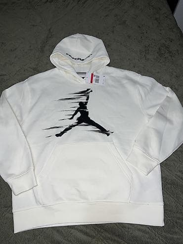 hanterica jakna: JORDAN MVP Fleece Pullover Hoodie Sweatshirt vel. L NOVO Unisex model — 4