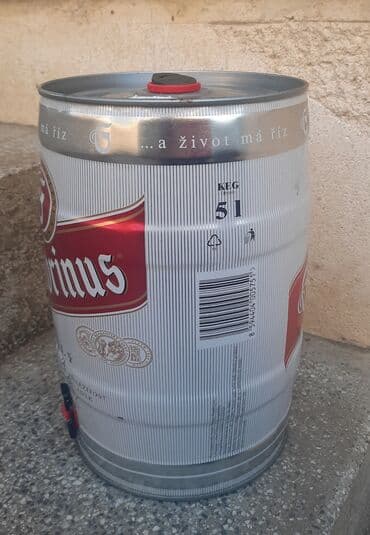 sampanjac za decu: Gambrinus bure od piva 5l prazno 5l raritet lično preuzimanje bg ili — 4