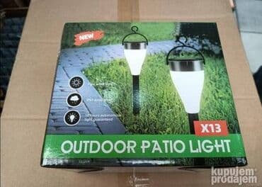 bastenske nadstresnice: Solarne Lampe u Boji NOVO Bastenske Lampe 6 Kom. AKCIJA Cene nisu — 4