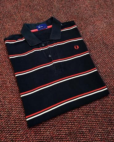 helanke sa stopicom: Fred Perry muška pamučna polo majica Vrhunska prvoklasna originalna — 8