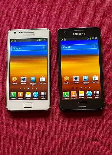 telefoni na prodaju: Samsung Galaxy S II (GT‑I9100) – 2 komada, bela i crna varijanta — 1