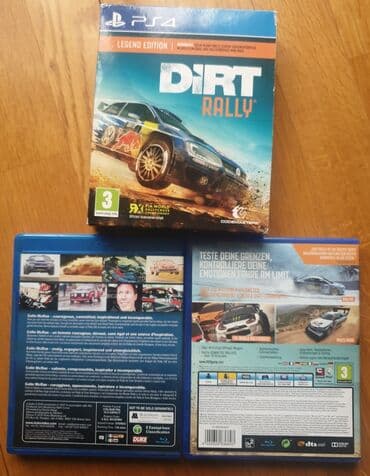 playstation 3 igrice: PS4 playstation video igrica  Dirt RALLY game, originalna, baš malo — 5