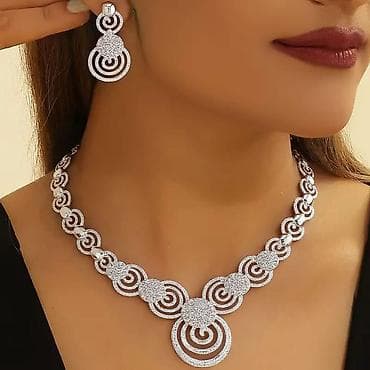 rose gold satovi: Set: Minđuše — 1