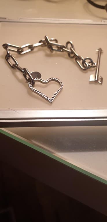 krute srebrne narukvice: Adjustable bracelet, Swarovski — 1