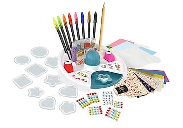 šljokičaste haljine: Fabrika nalepnica 106319 Buki – kreativni DIY set za pravljenje — 4