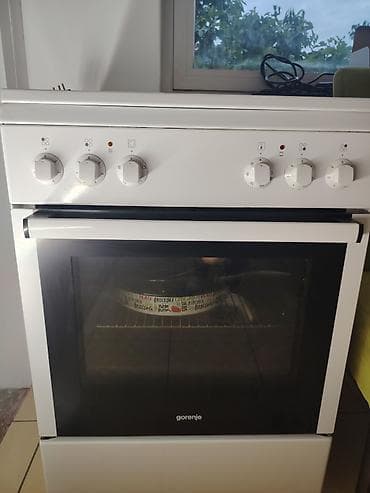 radio ford focus: Gorenje električni šporet sa rernom - Samostojeći model u beloj boji — 1