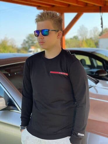 Prada muški duks NOVO Novo Veličine s m l x 2xl 3xl fb Moja na lalafo.rs Prada muški duks NOVO Novo Veličine s m l x 2xl 3xl fb Moja