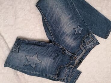pocepane pantalone: Nove One Love M Nove Prelepe sa aplikacijom u obliku zvezde,skroz — 6