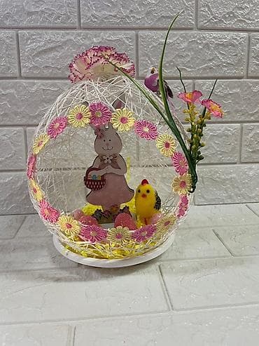 diffuser cena: Uskršnje dekorativne aranžmane – ručni rad - Unikatne sferične — 5