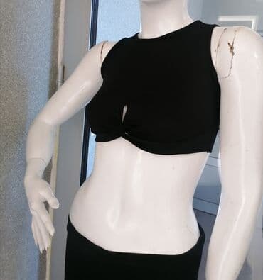 c a basic majice: S (EU 36), Lycra, color - Black — 1