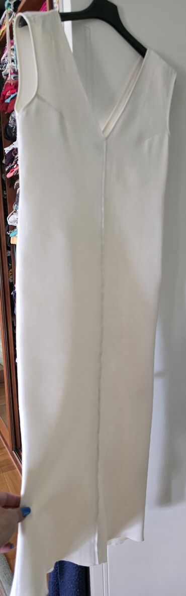 haljine sa kaisem: Massimo Dutti S (EU 36), M (EU 38), color - Beige, Cocktail, With the straps — 17
