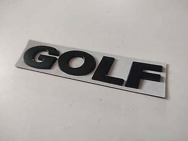 fiat bravo 2: NATPIS GOLF CRNI ZA VOLKSWAGEN GOLF 6, GOLF 7 | Natpis na gepek — 2
