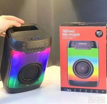 aktivni zvucnici sa pojacalom: Zvucnik Blutut ZQS 1443 NOV Bluetooth Zvucnik 8W AKCIJA Cene nisu — 3