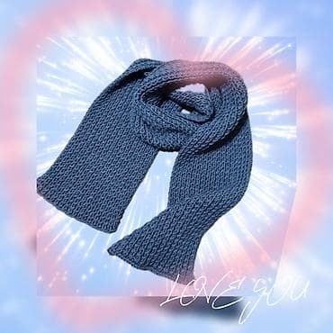 Topli dugačak šal ručno pleteni, 200x22 cm. Novo na lalafo.rs — 8 Topli dugačak šal ručno pleteni, 200x22 cm. Novo — 8