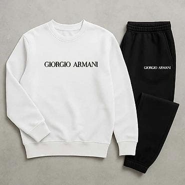 Komplet, Giorgio Armani, bоја - Šareno, Pamuk