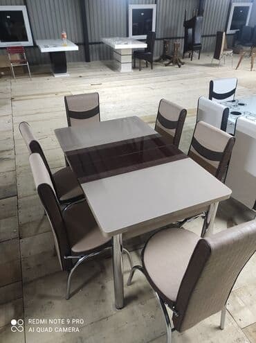 kompjuterski stolovi novi sad: Komplet sto i 6 stolica po akcijskoj ceni. 🔹Stolovi su izradjeni od — 12