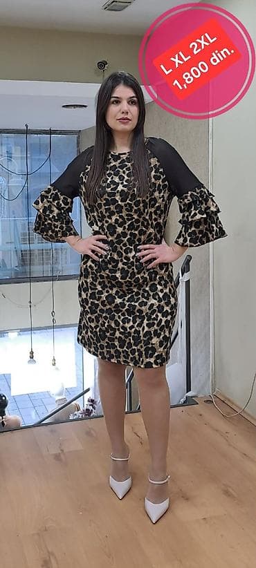 st george odeca: Ženske haljine – više modela i dezena - Krojevi: A‑kroј midi, ravna — 7