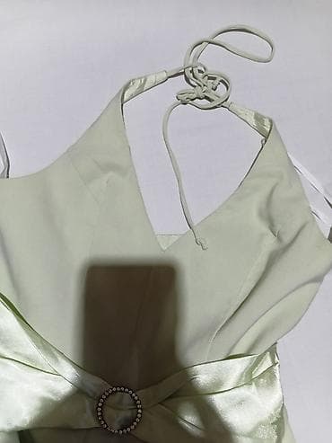 Haljine: Elegantne haljine – 2 kom 1) Svetlozelena koktel/večernja haljina - — 7