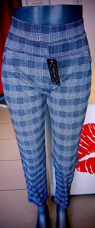 duality haljine cacak: Ženske pantalone pamuk elastin vel. L. Xl. 2xl. 3xl. 4xl. 5xl. 6xl — 1