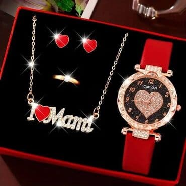 win win satic smartic: Set: Earrings, Bracelet, Necklace, Material: Stainless steel — 19