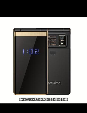 Mobilni telefon na preklop. Porucuje se i ceka se na isporuku 10-tak