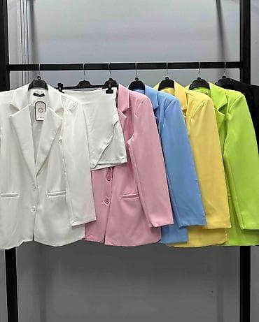 Personal Items: 02. 𝑺𝒕𝒚𝒍𝒆 ✨ Univerzalna velicina Kompleti, sako +suknja/sorts 4400 — 6