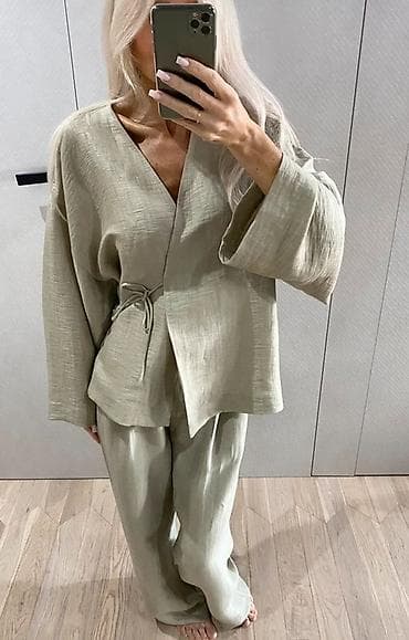 zar deo odece: Massimo Dutti, M, bоја - Maslinasto zelena — 2